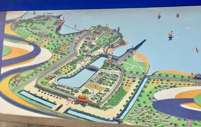 蓬莱阁,三仙山,八仙过海