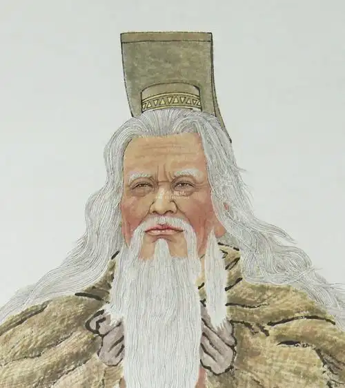 余姚人马立画舜帝像