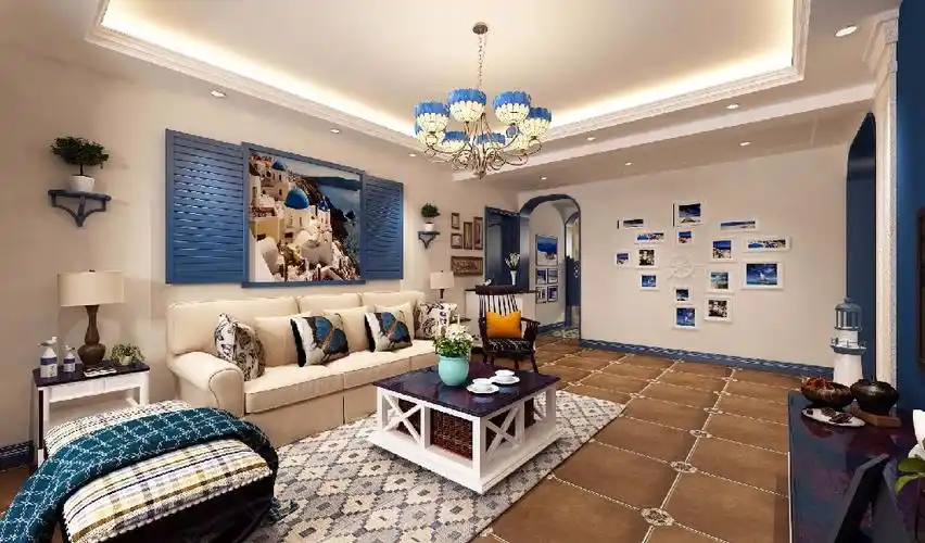 地中海主题客厅地中海客厅设计图片赏析