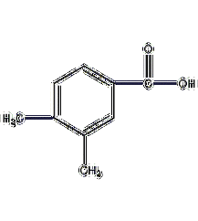 3,4-二甲基苯甲酸结构式