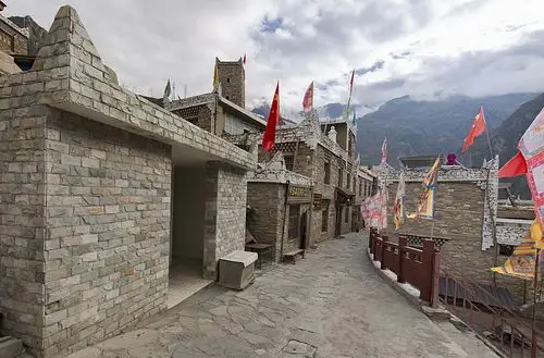 四川理县甘堡藏寨