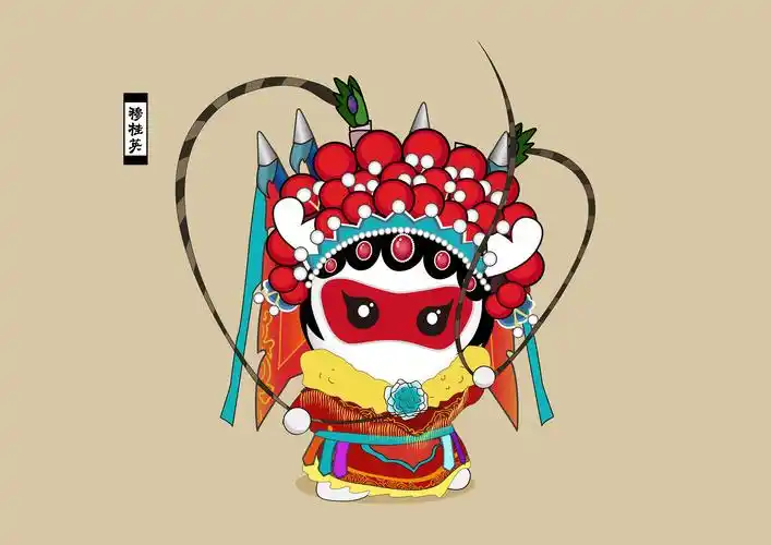 京剧卡通形象设计|插画|商业插画|木木是勺子 - 原创作品 - 站酷