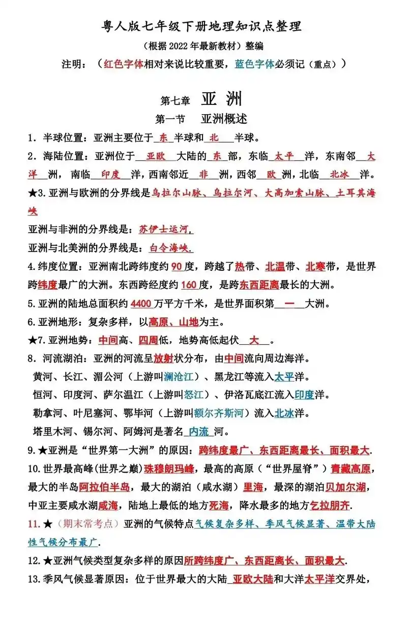高中地理必背文学常识知识点必学视频课程.