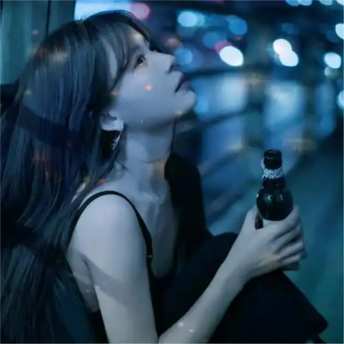 emo伤感头像图片