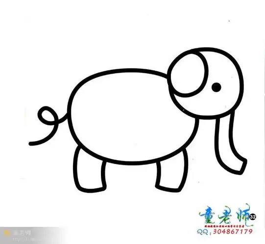 教小朋友画动物幼师必收藏