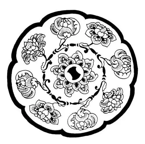 豌豆黄儿的相册-中国莲纹饰