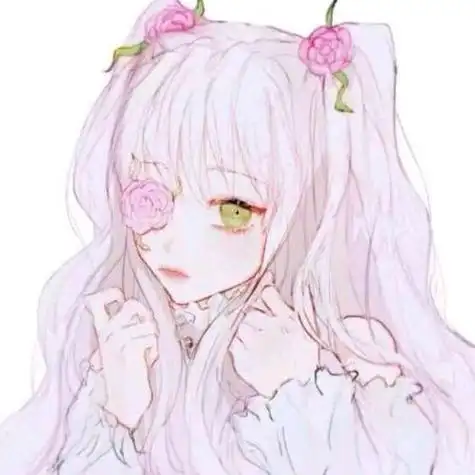 二次元动漫头像女生漫头冷瞳