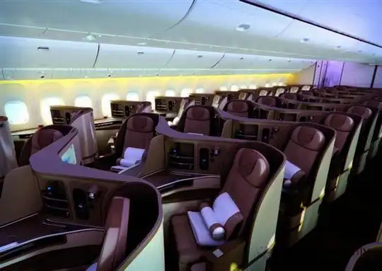 东航波音777-300er全体验:亮点不只是双人床