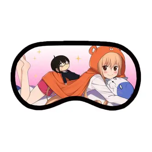 动漫眼罩 干物妹小埋 周边眼罩学生印花眼罩男女午睡遮光眼罩