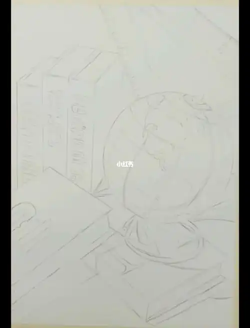 地球仪素描