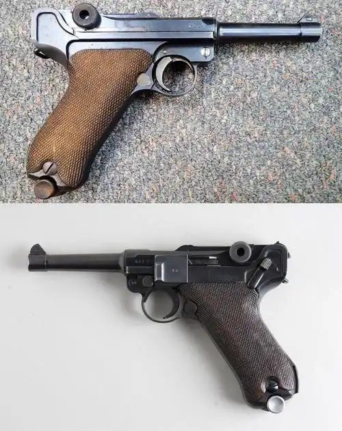 缅甸禁毒行动中竟出现鲁格p08手枪德国工业的经典之作