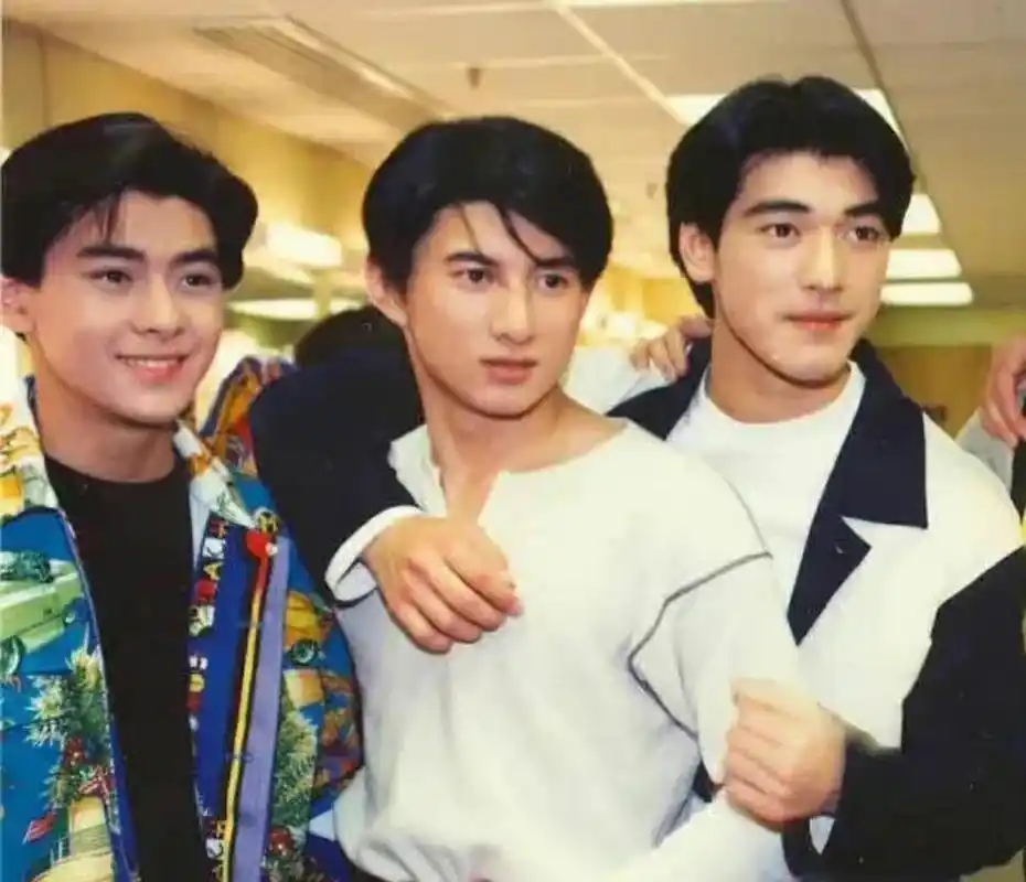 都说年轻时候的金城武亚洲第一帅,看完郭富城和林志颖年轻时候颜值,也