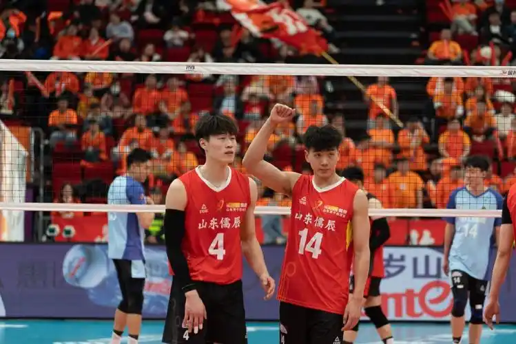 20232024中国男排超级联赛14决赛第三场山东队主场1比3负浙江队