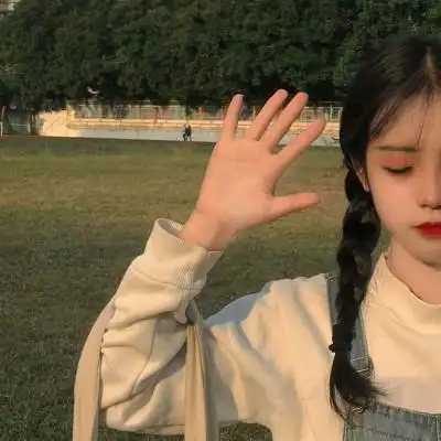 2019微信美女生可爱头像图片