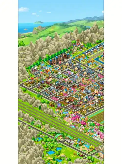 梦想小镇全景分区图