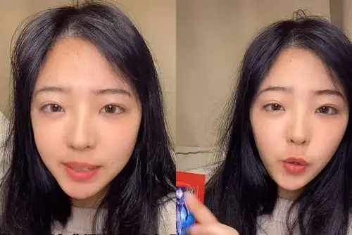 网红郝一点纯素颜现身失去美颜滤镜后平淡小娇妻日常不过如此