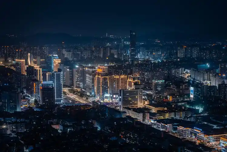 祝贺党的百岁华诞东莞城市夜景