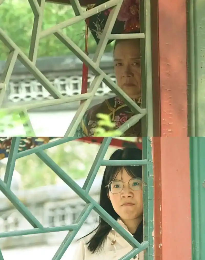 容嬷嬷cos 恭王府香雪坞找到了暗中观察的容嬷嬷同款背景