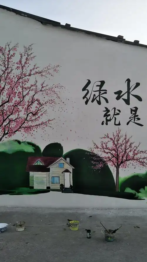 新农村墙绘乡村文化墙社区墙绘农村墙绘文化墙