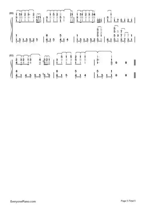 心做し-gumi双手简谱预览5