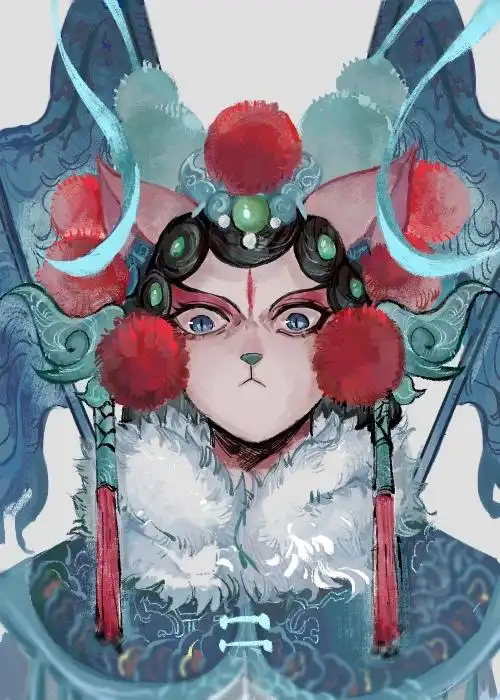 宗主墨兰 有很多bug还请忽视一下吧 京剧猫墨兰 热度(1864)评论(25)