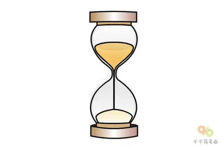 教你画沙漏简笔画画法
