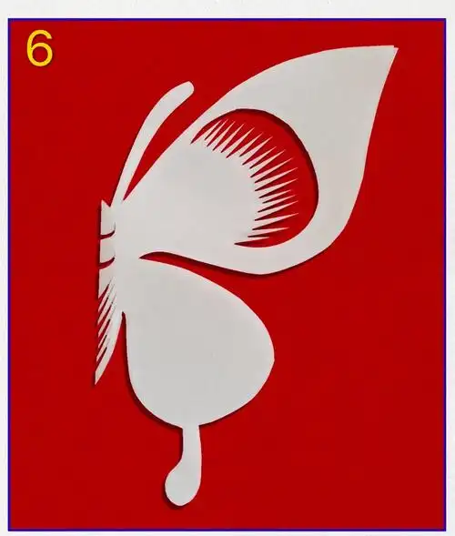 蝴蝶翩翩起舞—史口镇中心幼儿园曲家分园带你走近剪纸(二)