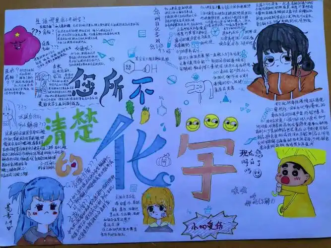 "远离危险化学品"——舒兰十八中"安全生产月"手抄报展评