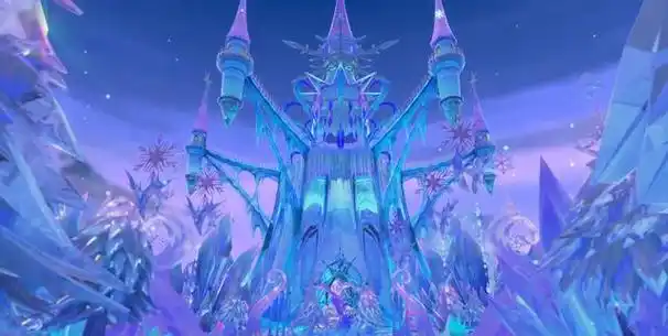 叶罗丽冰晶堡到底有多美卧室风铃很夺目冰花园是冰公主所爱