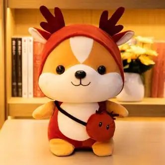 迪士尼可爱小松鼠公仔恐龙布娃娃抱枕毛绒玩具生日礼物玩偶儿童超萌