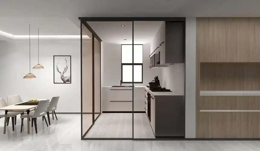 2023年厨房推拉门有几种款式(厨房推拉门哪种材质的好) - 轩鼎房屋
