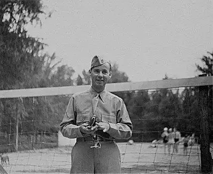 军人,制服,正面,排球网,头像,二战,步兵,美军,军事,印地安那,美国