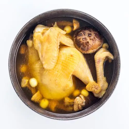 松茸炖鸡的功效