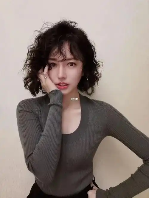 青岛染发  #青岛烫发刘立峰  #青岛烫发天花板  #羊毛卷  #女生短ⅱ