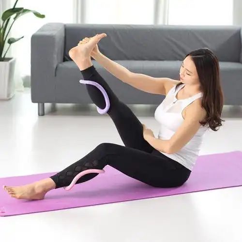 瑜伽环开背开肩神器拉筋伸展环弹力款美背环开背魔力圈韩式瑜伽圈