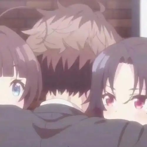 三人头像两男一女高清好看的两男一女头像3张分开动漫图片