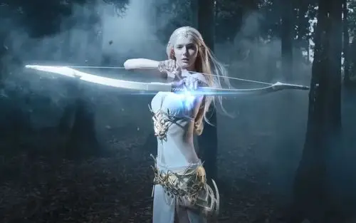 同人建模作品指环王精灵公主savannablade