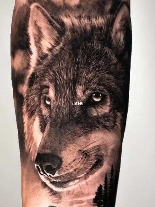 狼纹身
