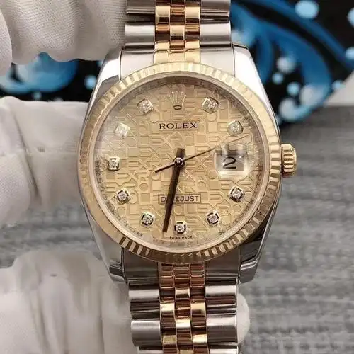 【二手95新】劳力士日志型系列男表16233自动机械18k金 二手手表日期