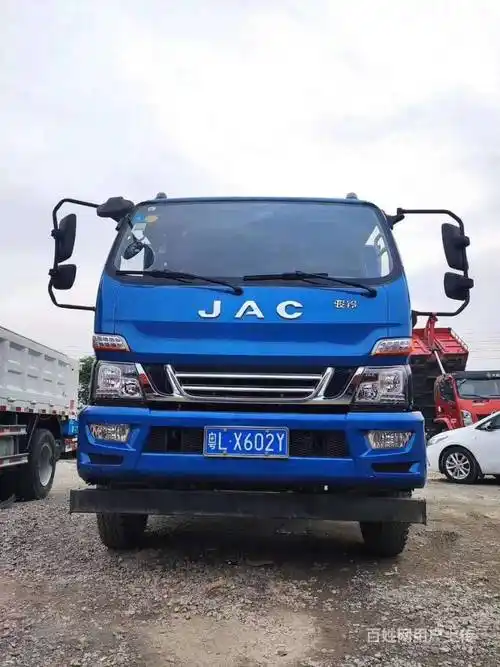 急卖国五江淮骏铃4.2米蓝牌自卸车 457桥准新车