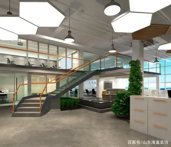 办公室玄关装修注意事项二:玄关之高度 玄关设计的过高会阻挡室内的