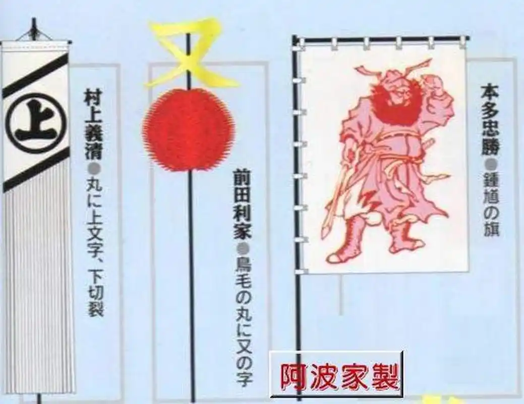 日本战国士兵背上的【旗帜】有啥用?