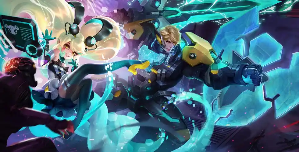 安琪拉心灵骇客和亚瑟心灵战警图片