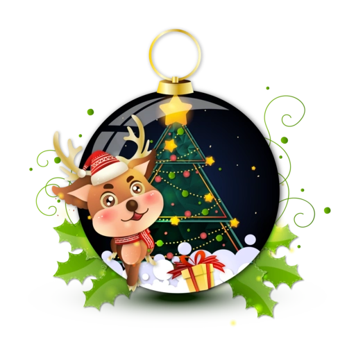 圣诞鹿矢量图片大全