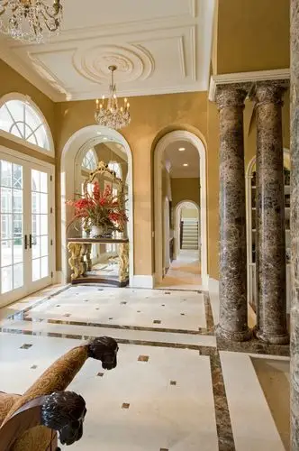 欧式罗马柱装饰效果图