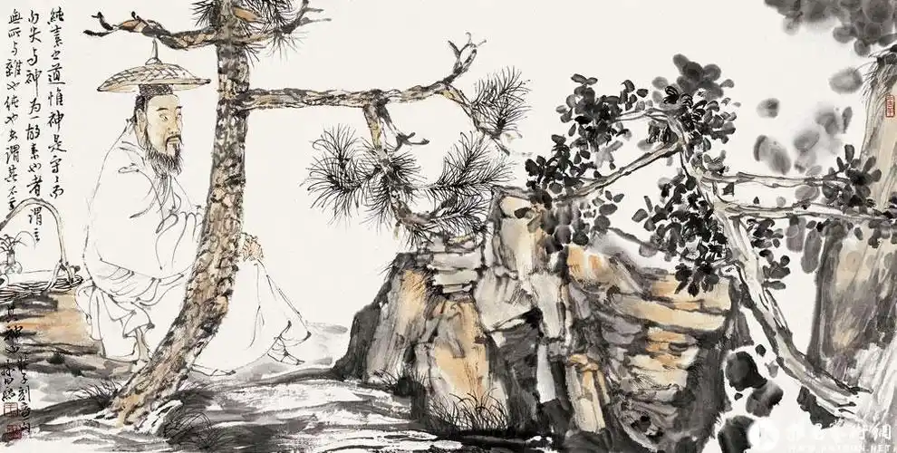 刻意_古意人物作品在线展_王淼田作品展_王淼田在线作品_王淼田官方