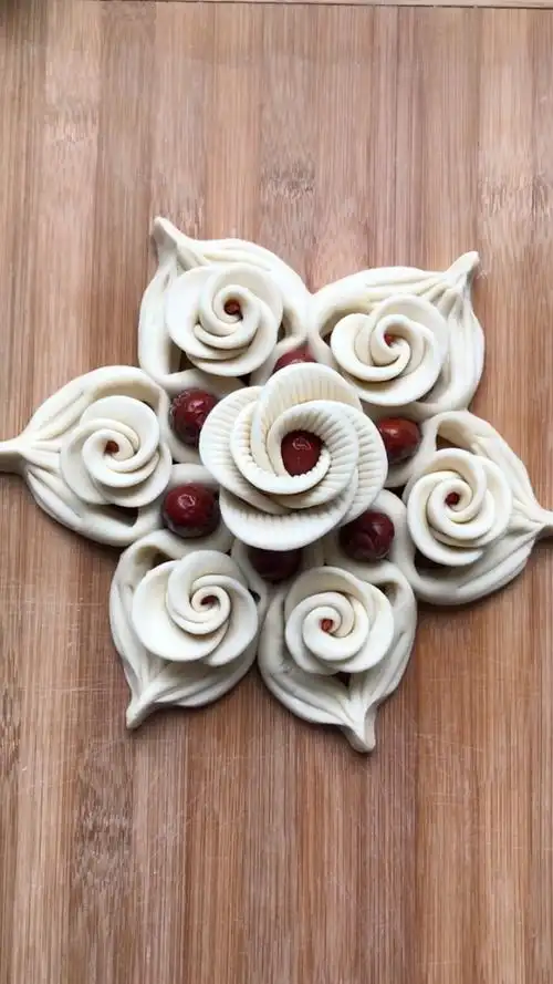 漂亮大气的面花,其实很简单哦