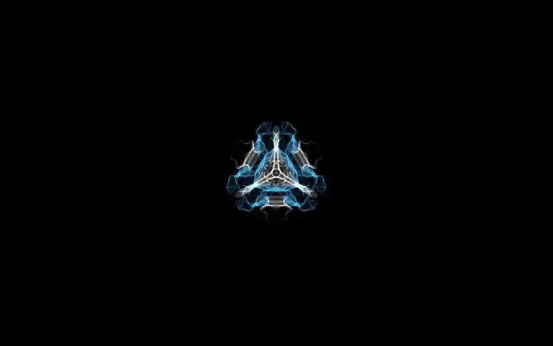 唯美炫光酷黑色背景图片壁纸