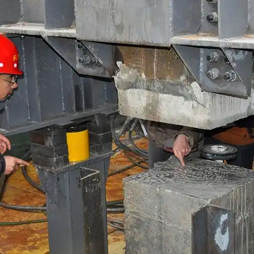 青创高阻尼橡胶支座活动铰商品大图