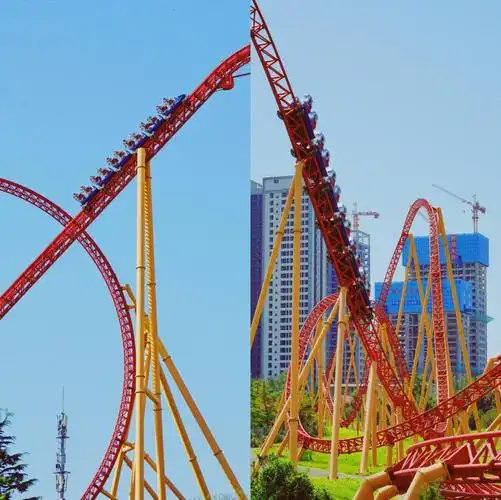 闪电73咸阳乐华恒业欢乐世界过山车